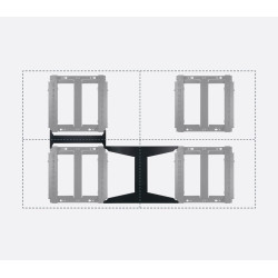 Entretoise pour écran de 55" pour BT8312 (1215mm x 686mm)